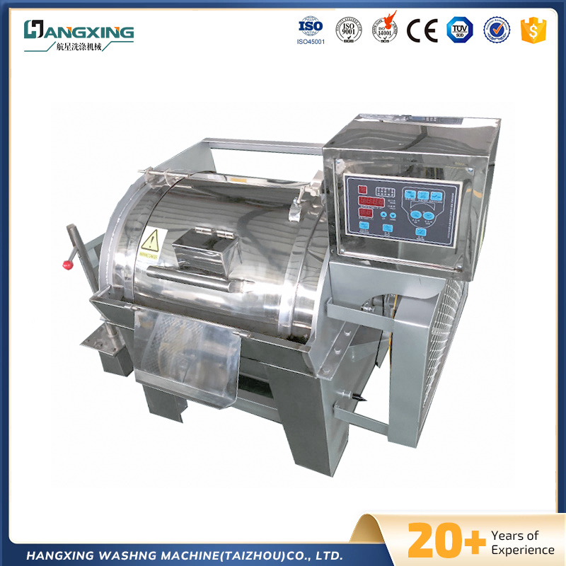 Koko automaattinen ruostumattomasta teräksestä valmistettu teollisuuspesukone Koko automaattinen ruostumattomasta teräksestä valmistettu teollisuuspesukone