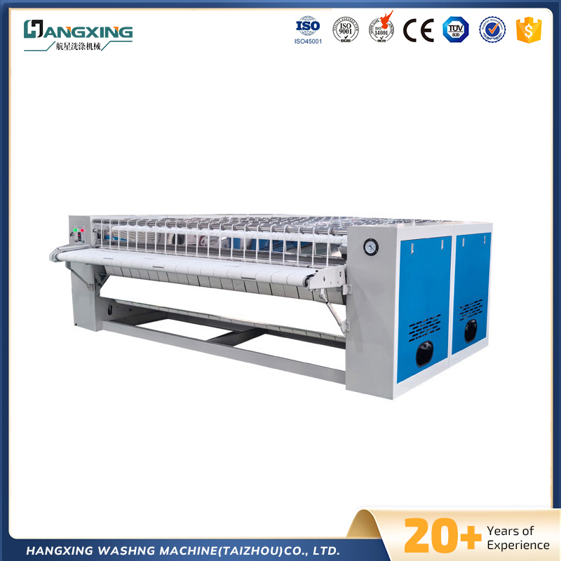 Automaattiset yksitelat kaksoisrullat silityskone Automaattiset yksitelat kaksoisrullat silityskone