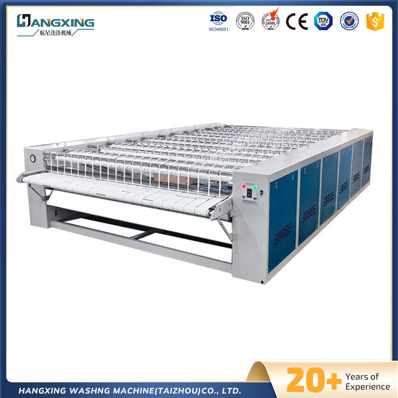 Automaattiset yksitelat kaksoisrullat silityskone