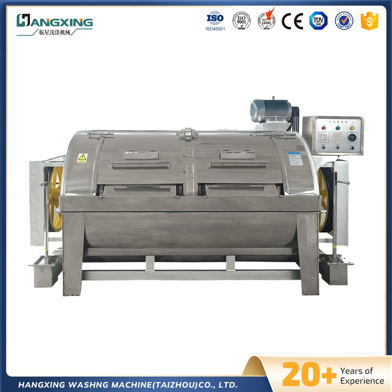 Koko automaattinen ruostumattomasta teräksestä valmistettu teollisuuspesukone